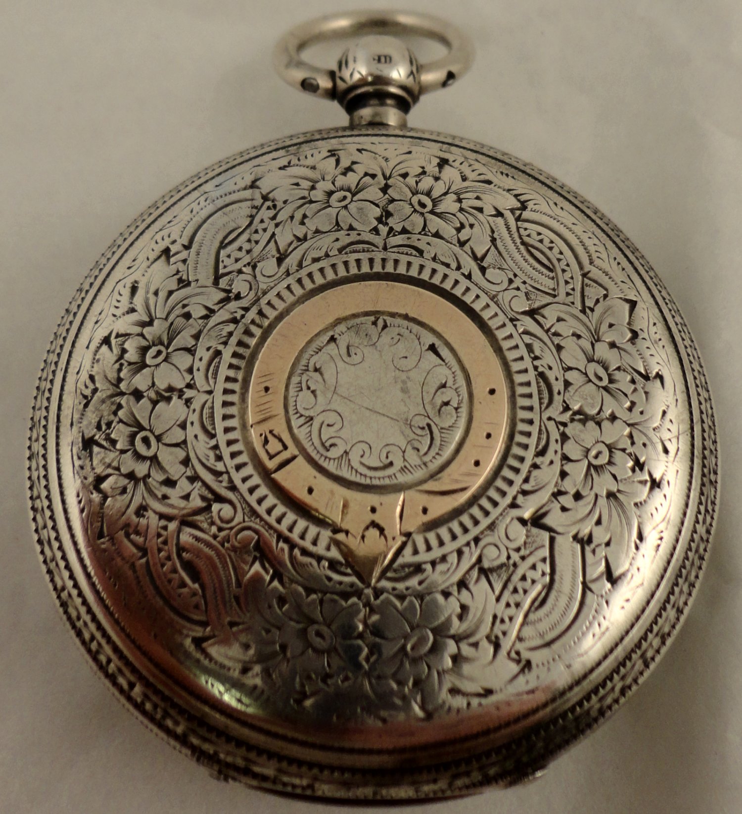 Glasgow antique silver dial fusee pocket watch Ian Burton Antique Clocks
